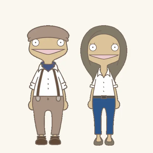 かべちょろとあねちょろ